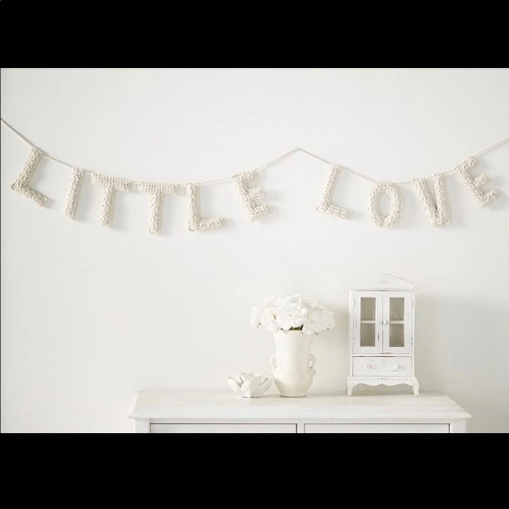 COPY - Pottery barn little love garland